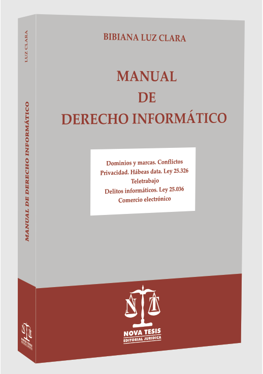 Manual de derecho inform�tico